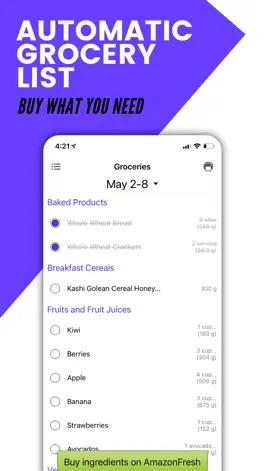 Game screenshot Prospre - Meal Planner hack