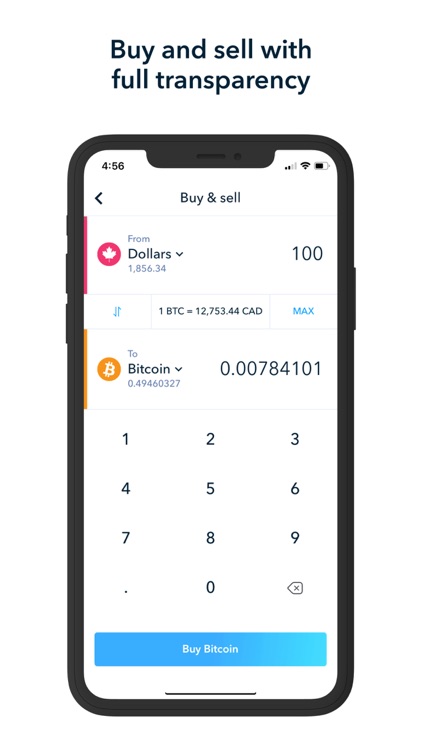 Shakepay: Buy Bitcoin Canada screenshot-3