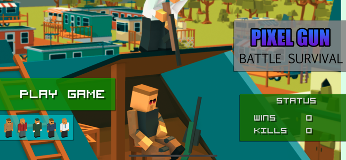 Pixel Gun Battle Survival