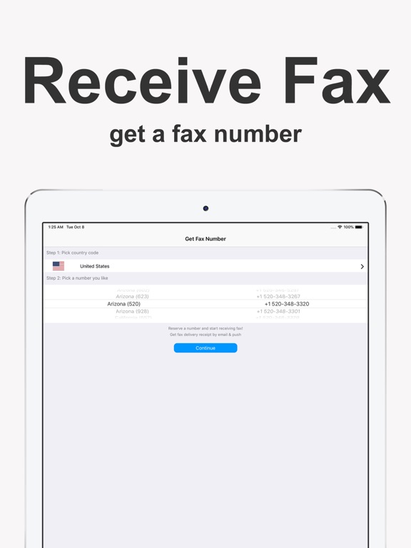 Fax from iPhone Send & Receive screenshot 2