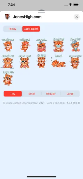 Game screenshot JonesHigh.com Stickers mod apk