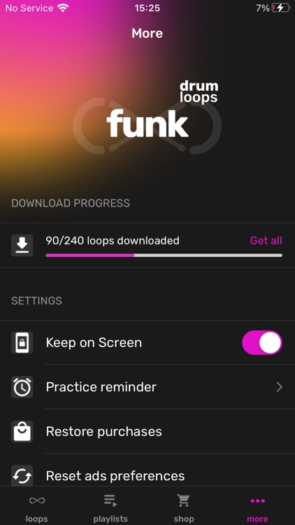 Drum Loops - Funk & Jazz Beats screenshot-7