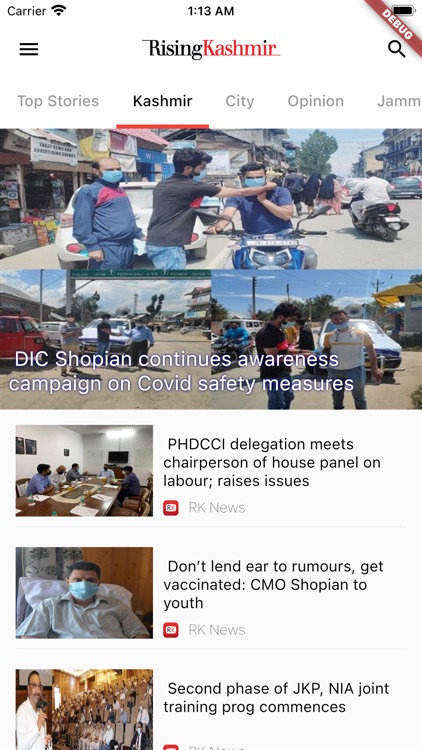 Rising Kashmir screenshot-3