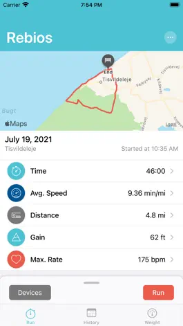 Game screenshot Rebios - GPS Track Running mod apk