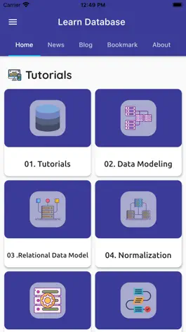Game screenshot Database -Learn Database Guide apk