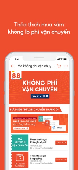 Shopee 8.8 Siêu Sale Freeship app screenshot