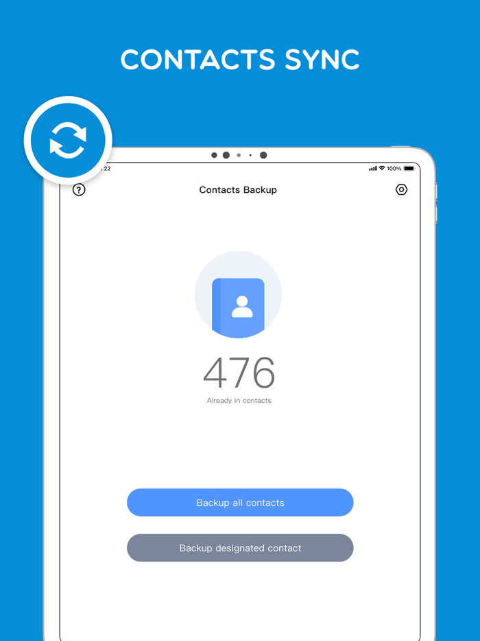 Contacts Backup  Delete