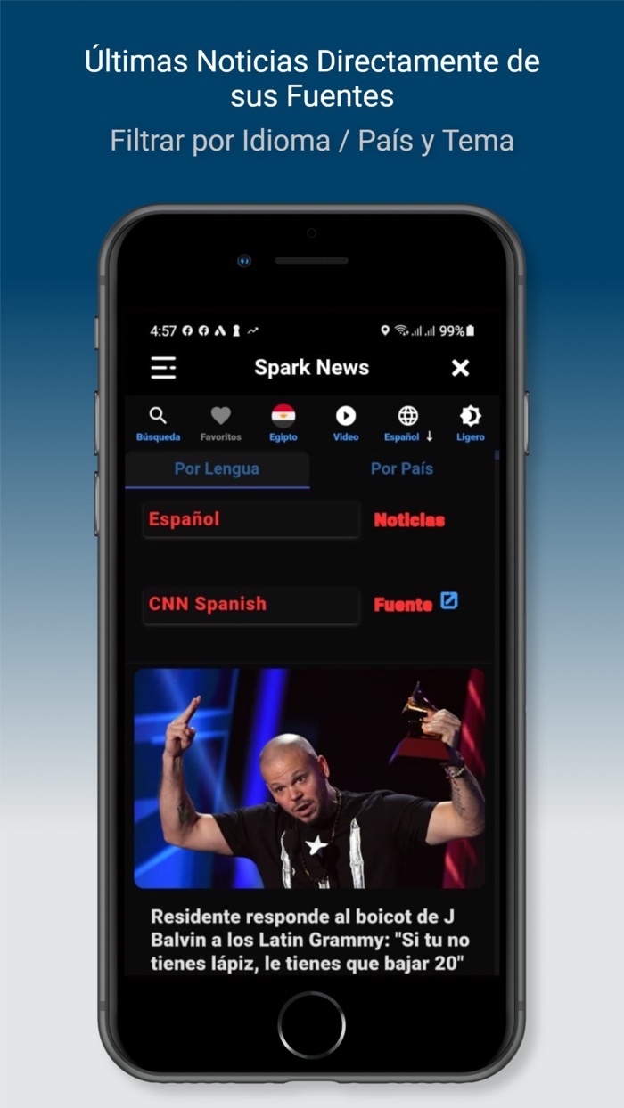 Spark News Lite – News Feed