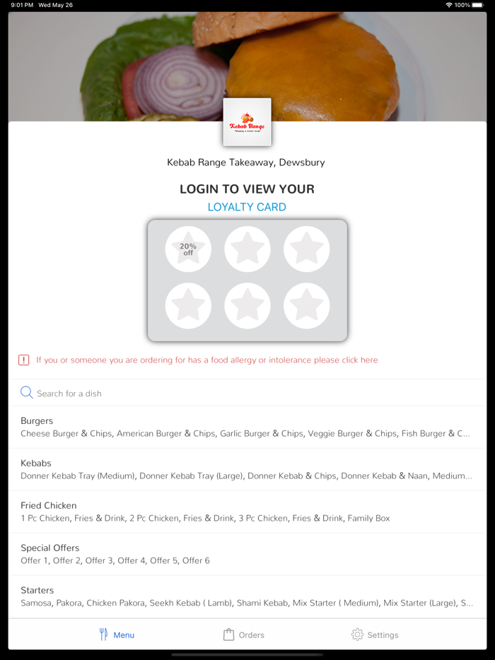 Kebab Range Takeaway, Dewsbury