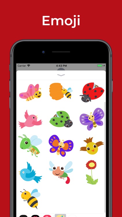 Animals birds stickers & emoji