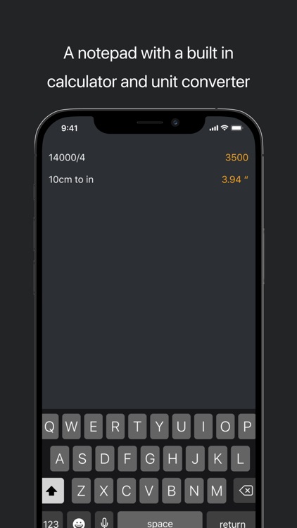 numbernotes: calculate,convert