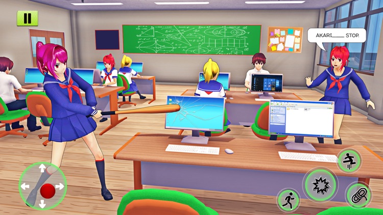 Anime School Girl Life Sim 3D