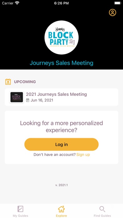 How to cancel & delete Journeys Sales Meeting from iphone & ipad 2