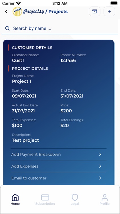 Projectsy screenshot-5