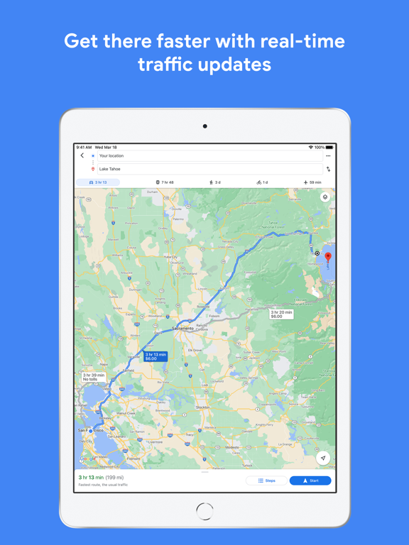 Google Maps iPad Google Maps iPad