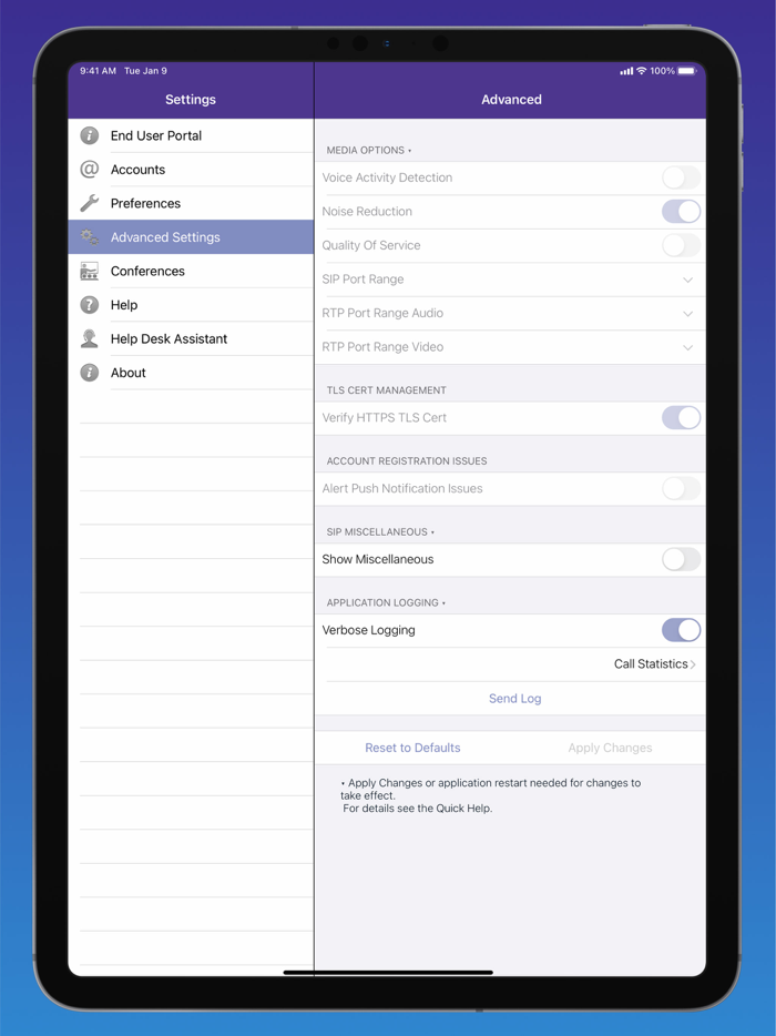 Quantum Fiber Connected Voice