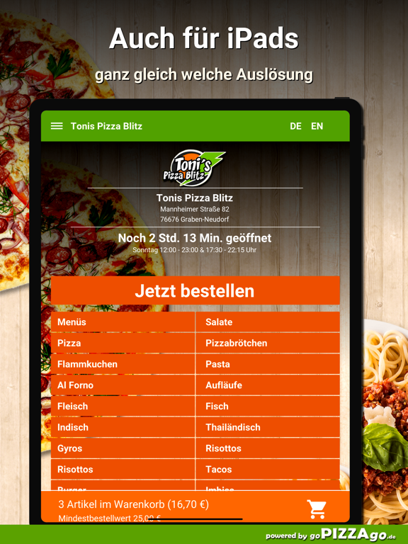 Pizza Blitz Graben-Neudorf screenshot 7