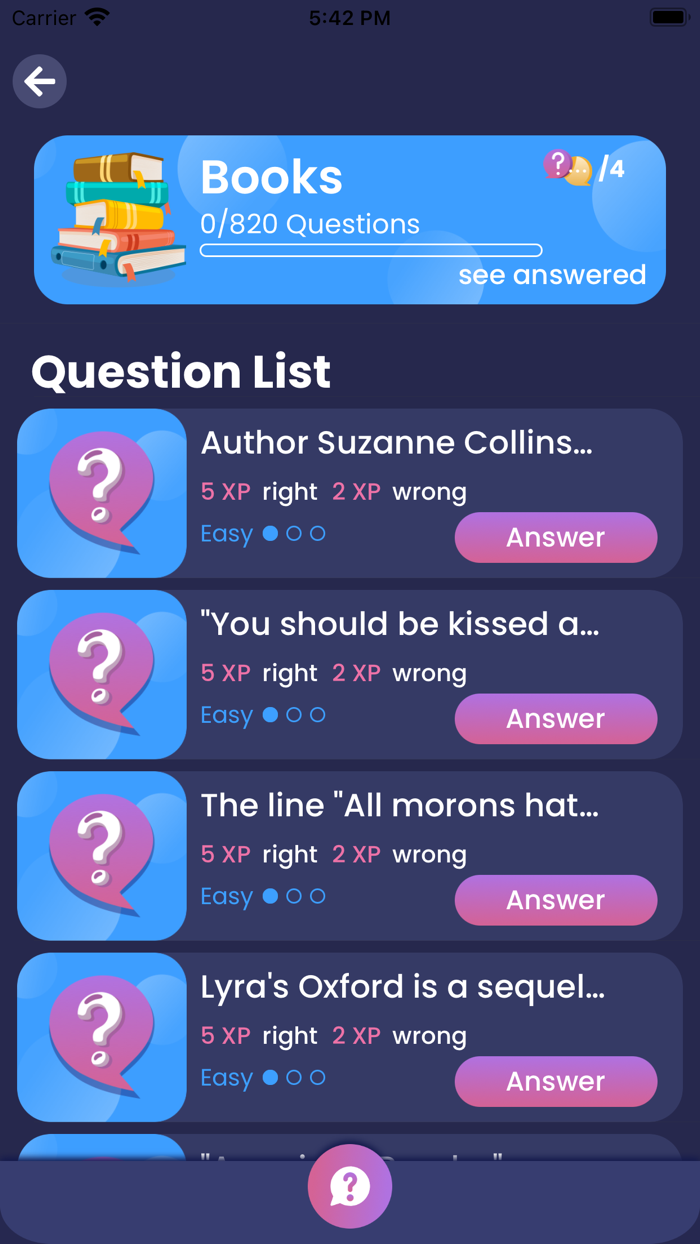 Givvy Quiz