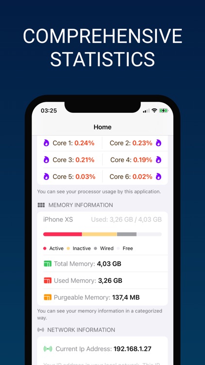 System Activity Monitor Widget