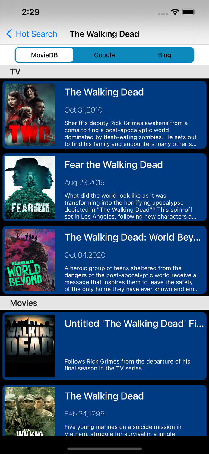 Movie Finder - Movie by Image