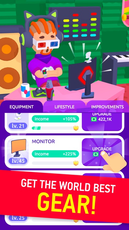 Idle Streamer — Tuber Tycoon screenshot-3