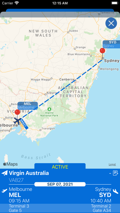 Sydney Airport (SYD) + Radar screenshot 3