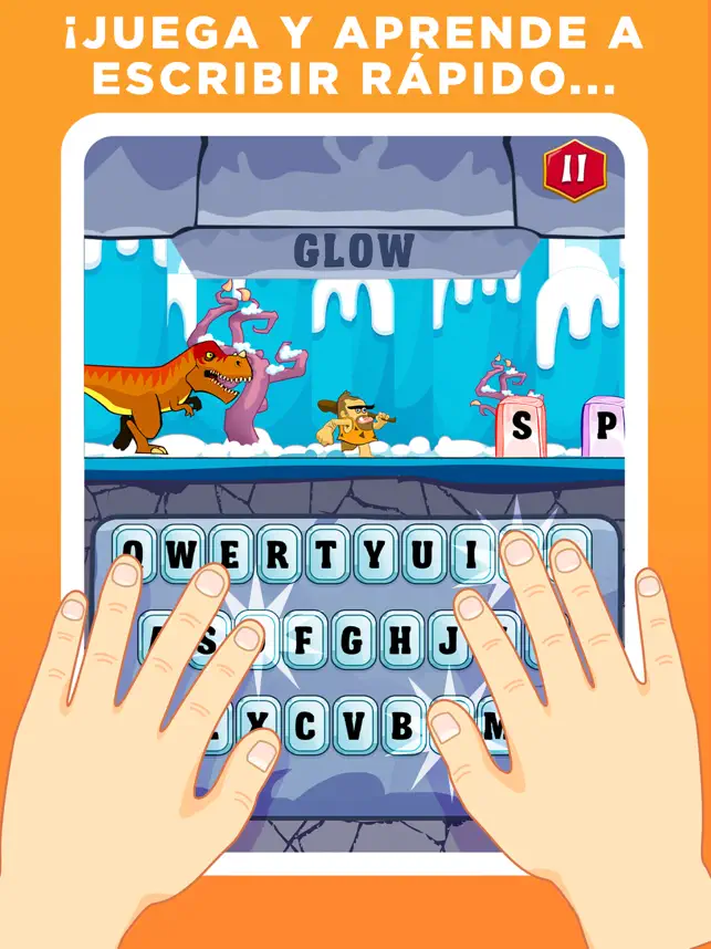 Bild 1 Dino Hunting - English Words iphone