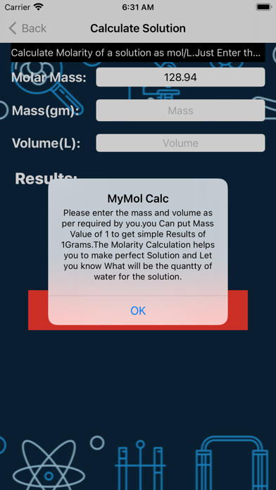 MyMolCalc
