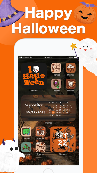 Image of Themes: Color Widgets, Icons