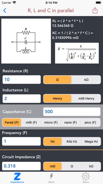 Impedance Calculators screenshot-9
