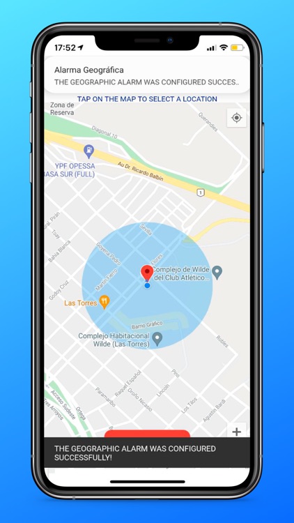 Alarm Geografica screenshot-3