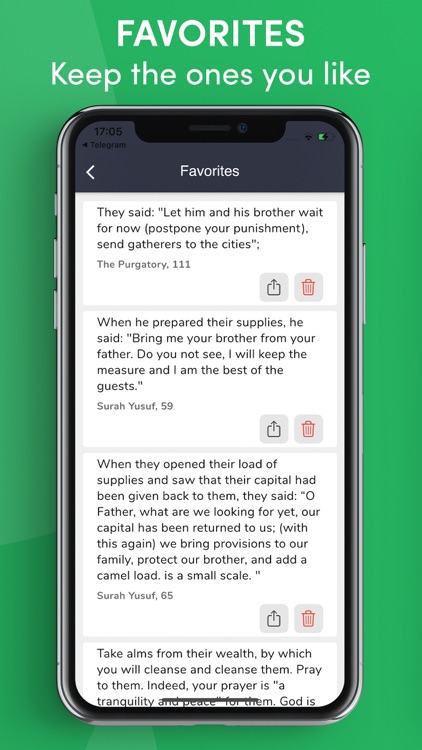 Islamic Quran Verses & Quotes screenshot-3