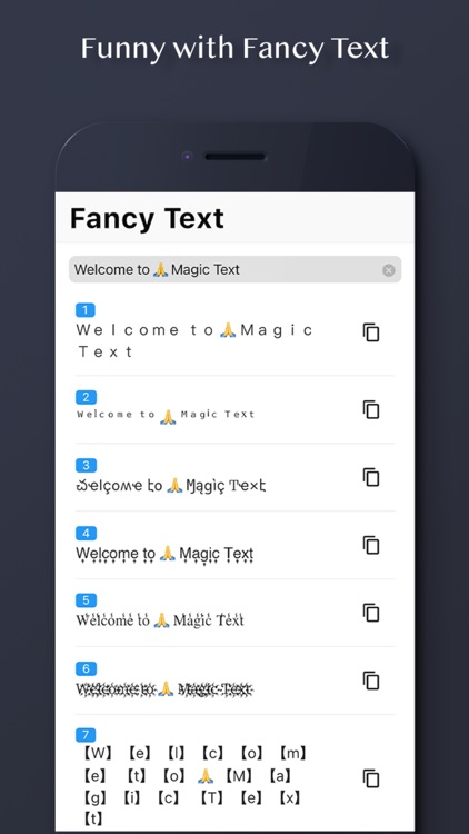 TextMagic Fancy Text Generator