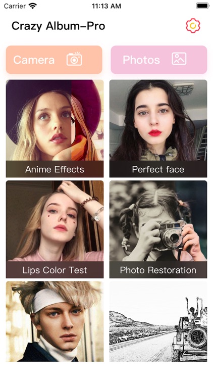 Crazy Album-Pro-Comic face screenshot-0