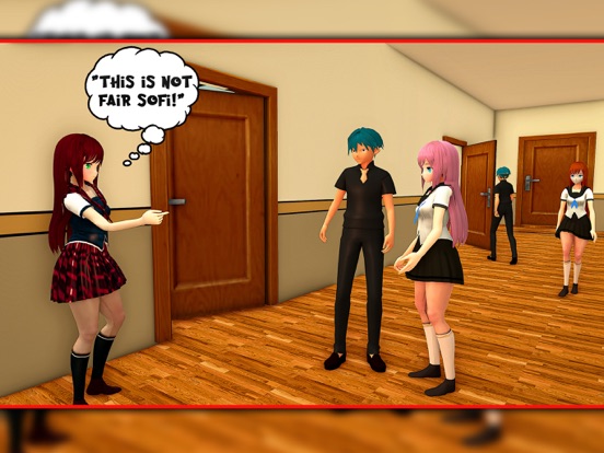 Anime High School YUMI Girl 3D screenshot 4