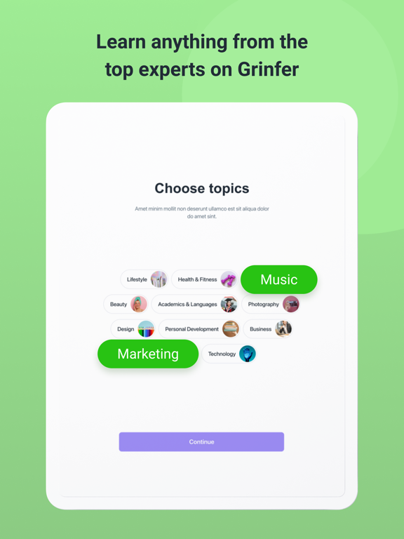 Grinfer: learn new skills screenshot 2