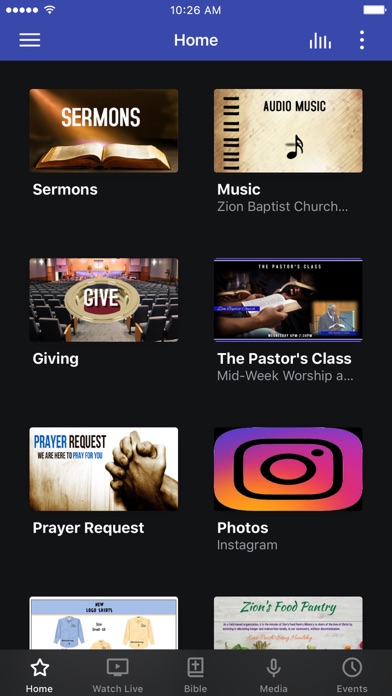 How to cancel & delete Zion Baptist Church Shreveport from iphone & ipad 1