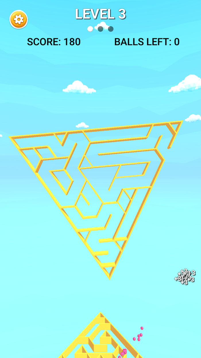 Roll the Balls Out the Maze