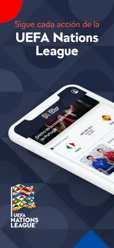 Captura 1 Oficial UEFA Nations League iphone