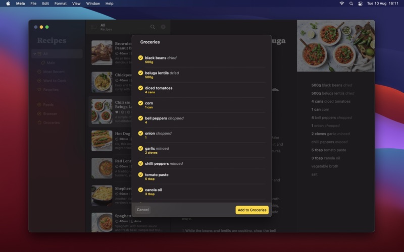 Mela – Recipe Manager Screenshot 07 1fje42dn