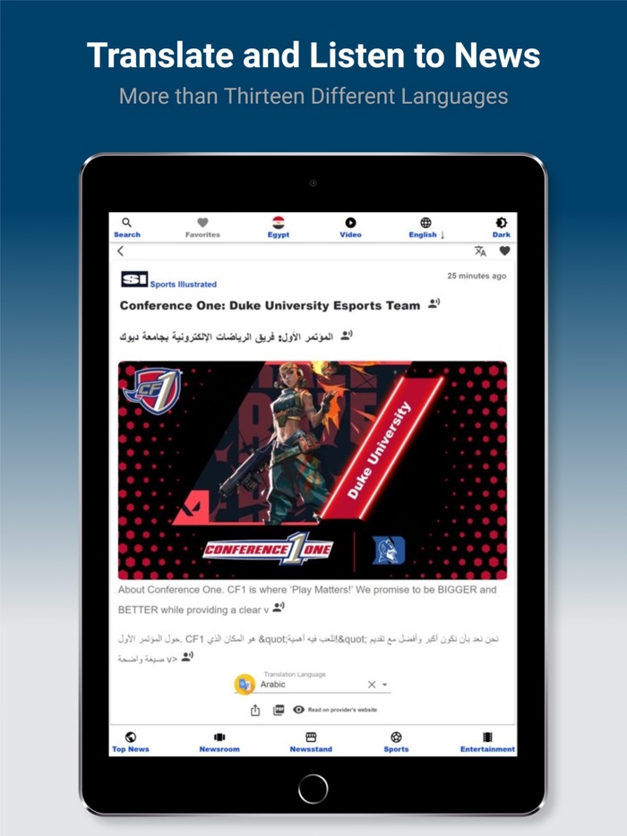 Spark News Lite – News Feed