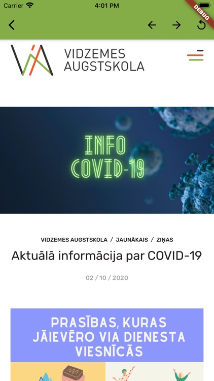 Vidzemes Augstskola screenshot-4