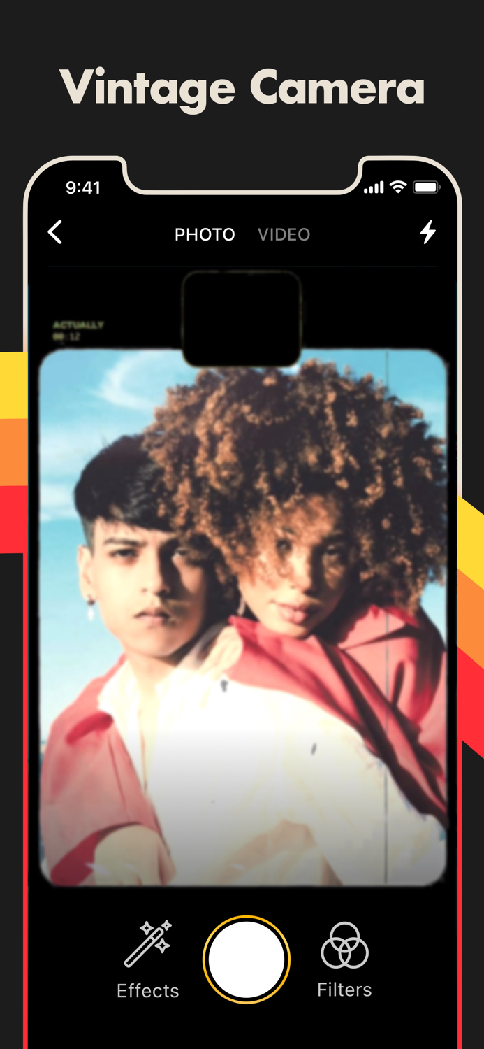 VHS Cam, Vintage Camera Effect