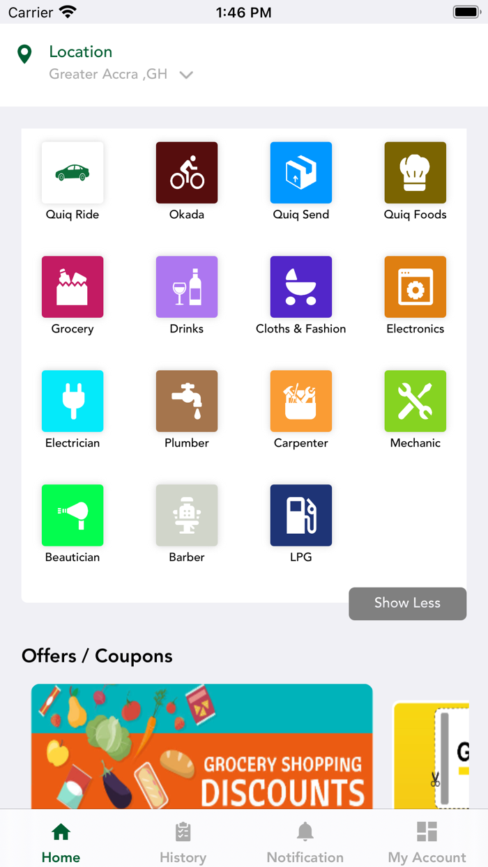 Quiqo - Trans , food delivery