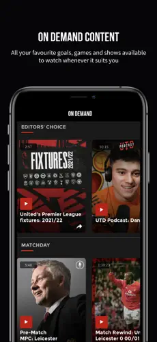 Captura 3 MUTV - Manchester United TV iphone
