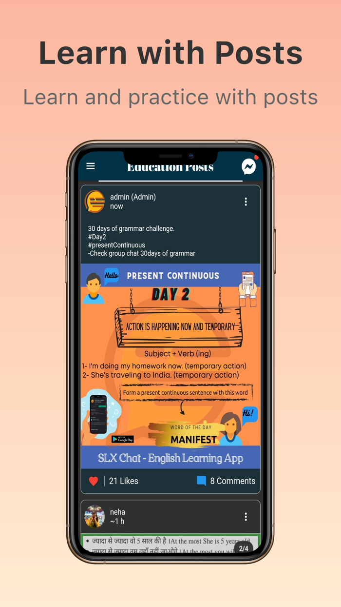 SLX - Chat to learn English