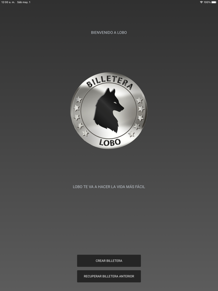 Lobo Billetera Móvil