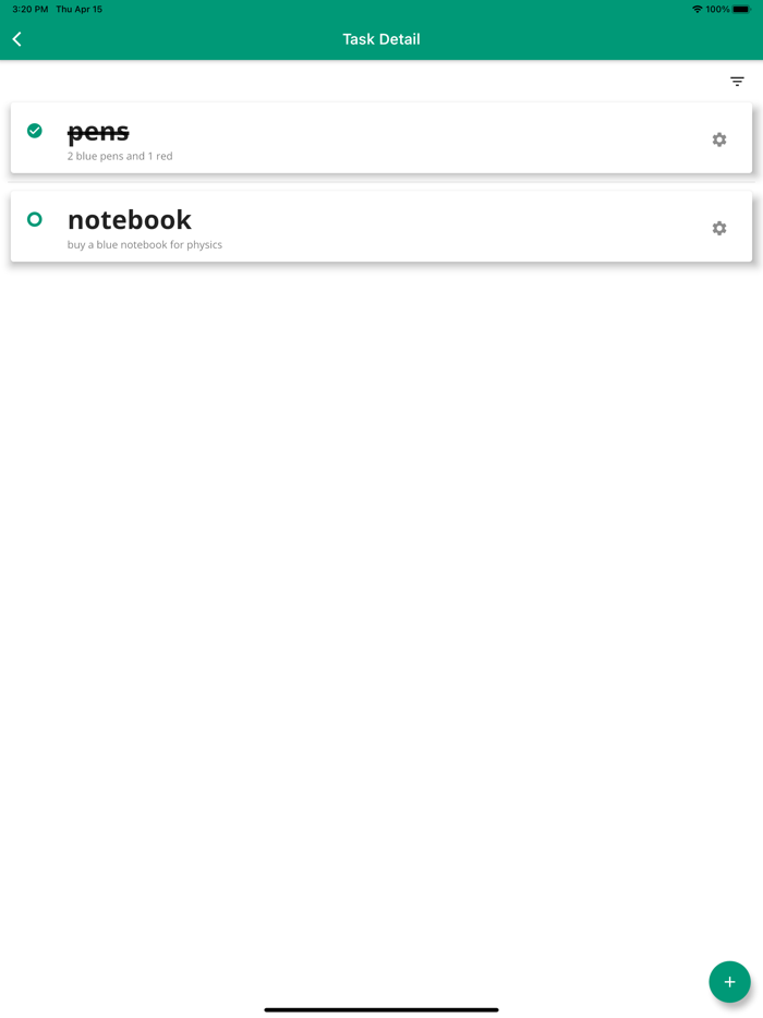 Student Tasks- School Planner