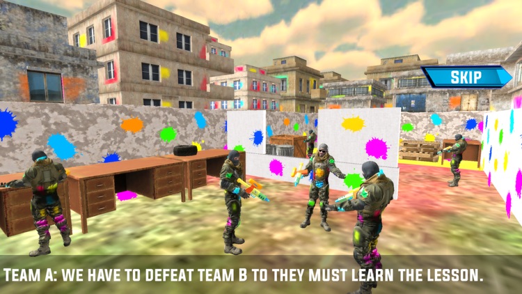 Paintball shooting: Gun Battle screenshot-3