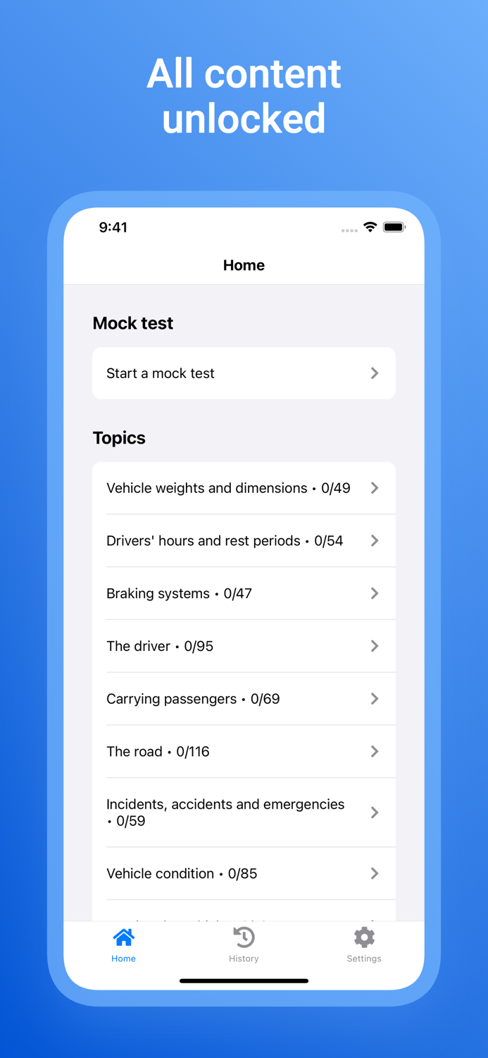 PCV Theory Test UK – 2021 Prep